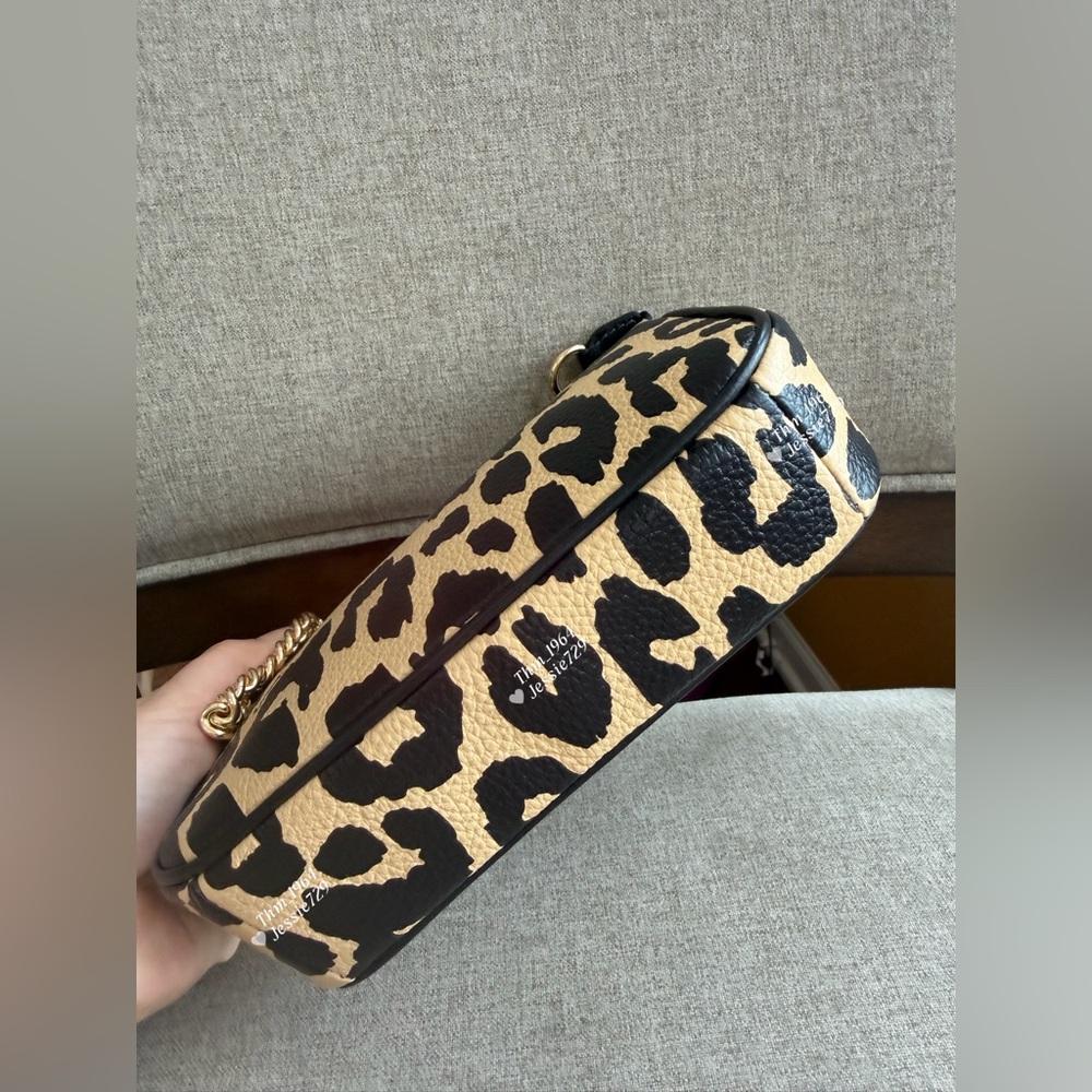 NWT！3PCS COACH Nolita 19 With Leopard Print（CBM66）fast shipping MOTHER DAY GIFT - Picture 5 of 15